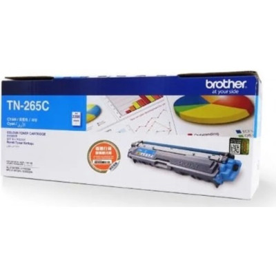 Brother Genuine Toner Cartridge For Vibrant, Professional-quality Prints - Cyan - TN-265C