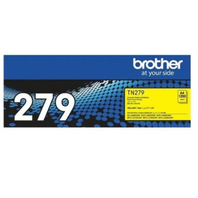 Genuine Brother High-yield Toner Cartridge For Sharp, Yellow - TN-279XLY