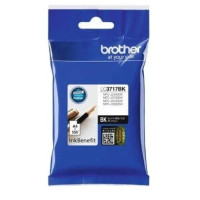 Brother Genuine Ink Cartridge, Produces Deep- Black - LC3717BK