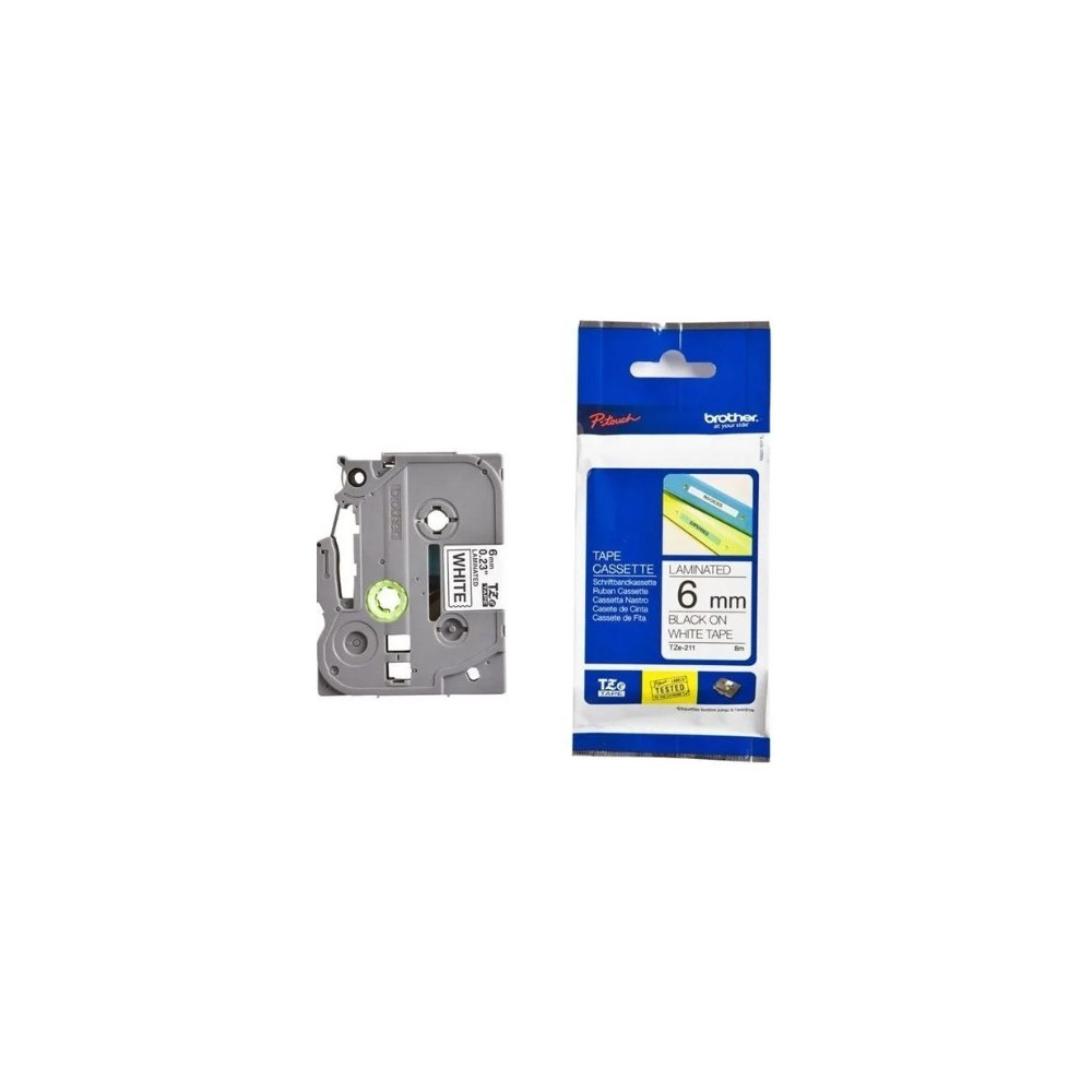 Genuine Brother TZe-211 6mm Label Tape