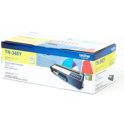 Brother Genuine Toner For MFC-9970/4570, Yellow - TN-348Y