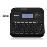 Brother Genuine Label Printer For Precise, And Professional Label Printing - Black -PT-D460BT