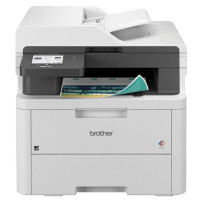 Brother Color LED Laser Multifunction Printer, LED Printing Technology- White - MFC-L3720CDW