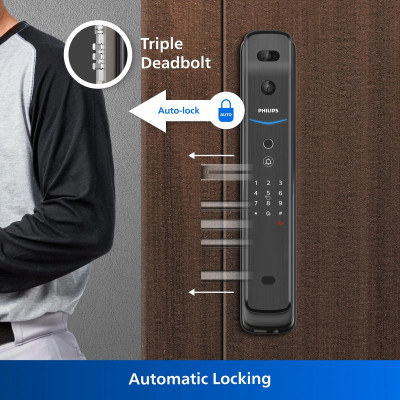 EasyKey 9000 series Smart Push-pull Door Lock 9300-5HBGS