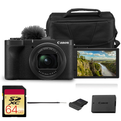 Canon PowerShot V1 Digital Camera | 22.3MP 1.4″ CMOS Sensor, 16‑50mm F2.8‑4.5 Ultra-Wide Zoom, 4K/60p Video