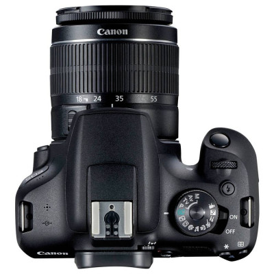 Canon EOS 2000D Kit 18-55 mm DC III DSLR camera EF-S 18-55 mm IS III 24.1 MP