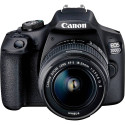 Canon EOS 2000D Kit 18-55 mm DC III DSLR camera EF-S 18-55 mm IS III 24.1 MP
