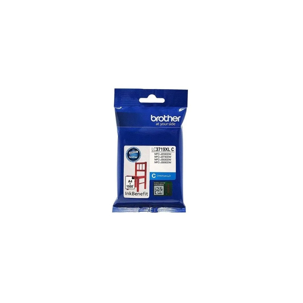 Brother Genuine Ink Cartridge For Consistent Performance And Superior Print Quality - Yellow - LC3719XLY