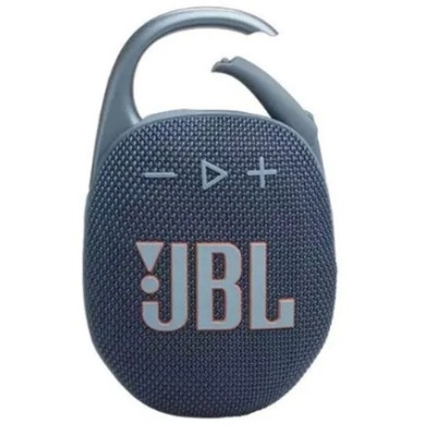 JBL Clip 5 Ultra-Portable Waterproof Speaker, Up to 12 Hours of Play- Blue - CLIPS5
