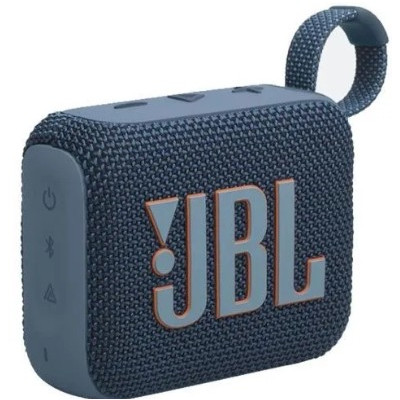 JBL Go 4 Ultra-Portable Bluetooth Speaker, Enjoy Powerful Sound - Blue - Go 4