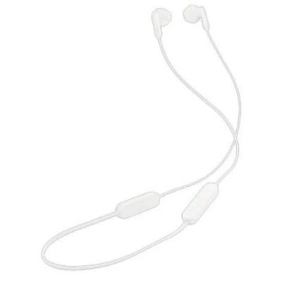 JBL Tune 235BT Wireless In-Ear Bluetooth Earphones, JBL Pure Bass sound - White - TUNE235BT