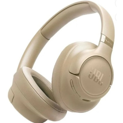 JBL Tune 780NC Wireless Over-Ear Headphones, Up to 76 Hour Battery Life- Beige - TUNE780NC