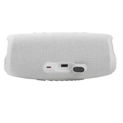JBL Charge 5 Portable Waterproof Speaker With Powerbank, White - CHARGE 5