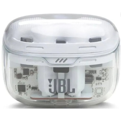 JBL Tune Beam True Wireless Noise Cancelling Earbuds, White Ghost - TUNE