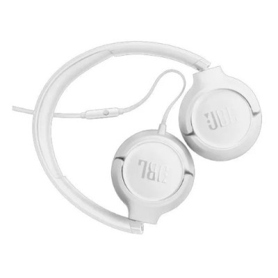 JBL Wired Tune 530 On-Ear Headphones, white- TUNE530