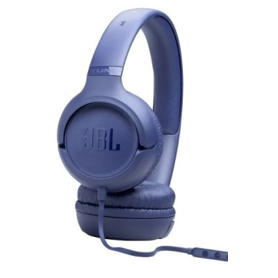 JBL Tune 530C Wired On-Ear Headphones With USB-C, Blue - TUNE530C