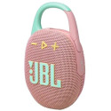 JBL Clip 5 Ultra-Portable Waterproof Speaker, Pink