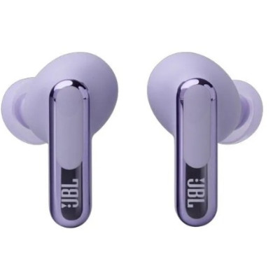 JBL Livebeam 3 True Wireless Noise Cancelling Closed-Stick Earbuds 48Hrs Total Playback, Purple