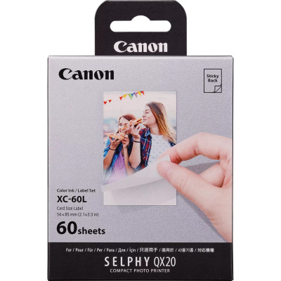 CANON INK & LABEL XC-60L (60 SHEETS)