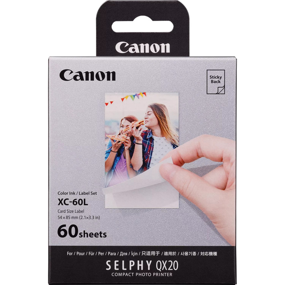 CANON INK & LABEL XC-60L (60 SHEETS)