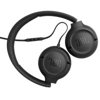 JBL Tune 530C Wired On-Ear Headphones With USB-C, Black- TUNE530C