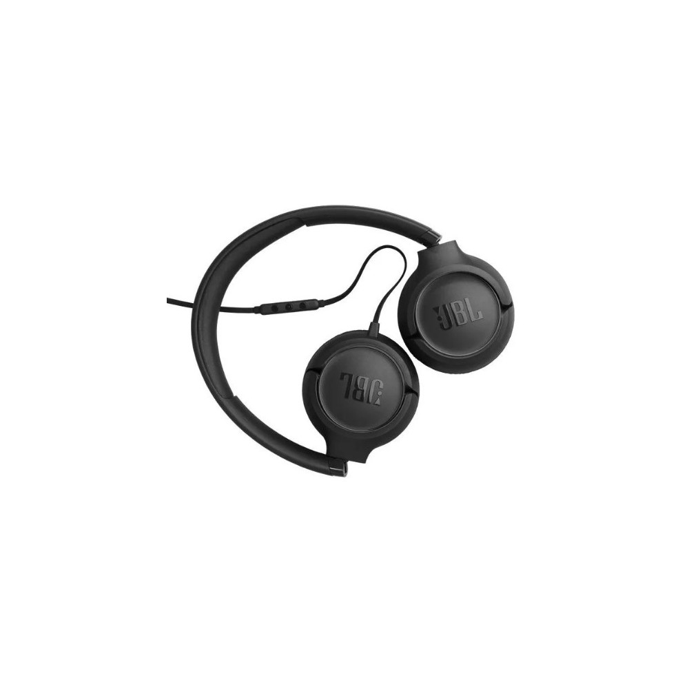 JBL Tune 530C Wired On-Ear Headphones With USB-C, Black- TUNE530C