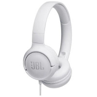 JBL Tune 500 Wired On-Ear Headphone, White