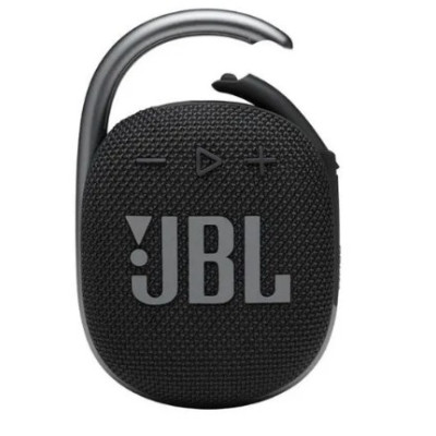 JBL Clip 5 Ultra-Portable Waterproof Speaker, Up to 12 Hours of Play, Black