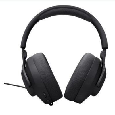 JBL Quantum 100 Wired Over-Ear Gaming Headphones with Detachable Mic, Black - QUANTUM100M2