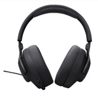 JBL Quantum 100 Wired Over-Ear Gaming Headphones with Detachable Mic, Black - QUANTUM100M2