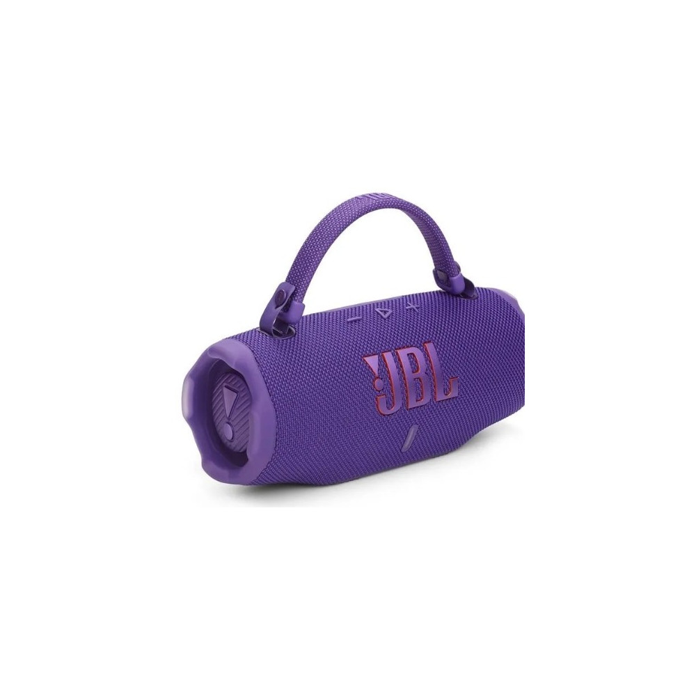 JBL Charge 6 Portable Waterproof And Drop-Proof Bluetooth Speaker With Powerbank, Purple