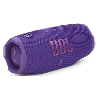 JBL Charge 6 Portable Waterproof And Drop-Proof Bluetooth Speaker With Powerbank, Purple