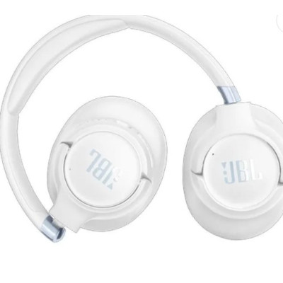 JBL Tune 780NC Wireless Over-Ear Headphones, Up to 76 Hour Battery Life- white- TUNE780NC