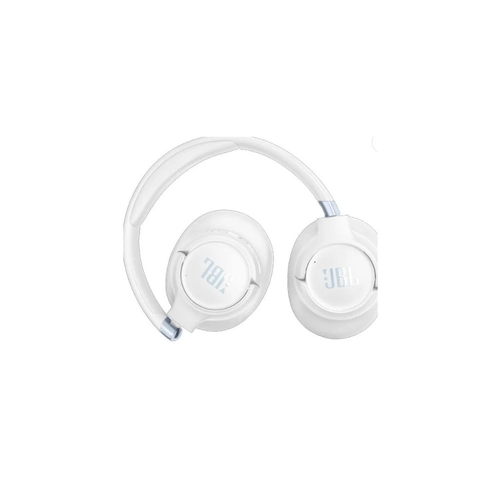 JBL Tune 780NC Wireless Over-Ear Headphones, Up to 76 Hour Battery Life- white- TUNE780NC