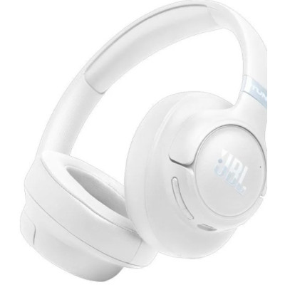 JBL Tune 780NC Wireless Over-Ear Headphones, Up to 76 Hour Battery Life- white- TUNE780NC