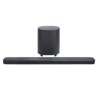 JBL Bar 1000MK2 7.1.4 Channel Soundbar System With Detachable Surround Speakers, Black