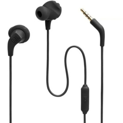 JBL Endurance Run 2, Sports in Ear Wired Earphones with Mic, black