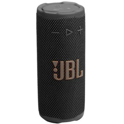 JBL Grip Bluetooth Speaker, Waterproof, Dustproof, Drop Proof, Multi Speaker Connection With Auracast 16W - Black - GRIP