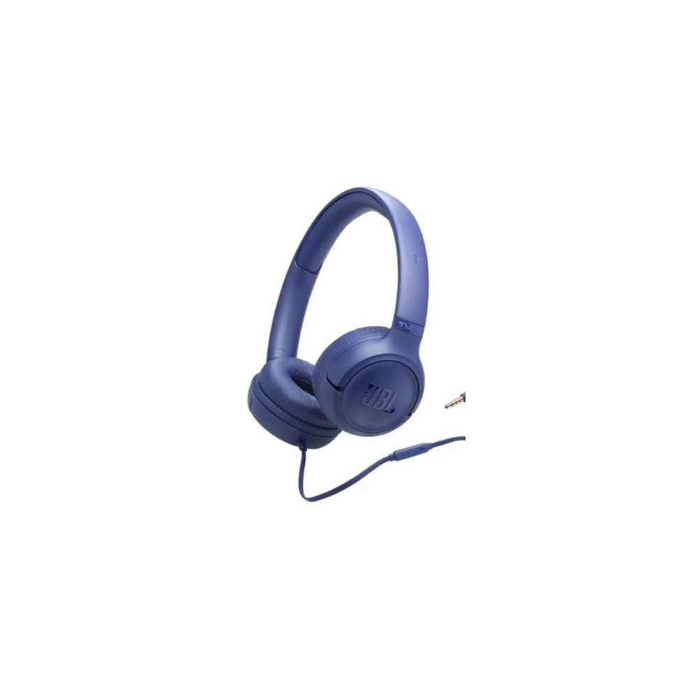 JBL Wired Tune 530 On-Ear Headphones, Blue - TUNE530
