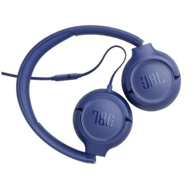 JBL Wired Tune 530 On-Ear Headphones, Blue - TUNE530
