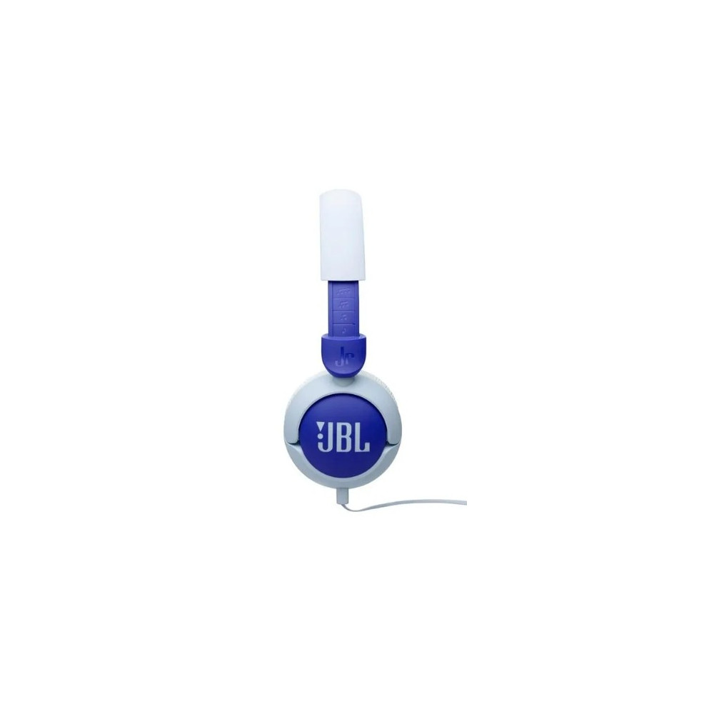 JBL Junior 320BT Wireless on-Ear Kids Headphones Safe Sound, Blue - JR320