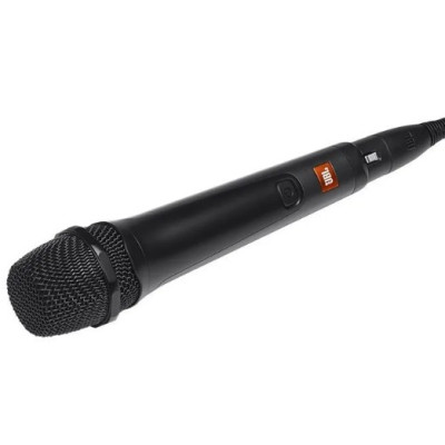 JBL PartyBox Mic 100 Wired Dynamic Vocal Microphone, Black - JBLPBM100BLKAM