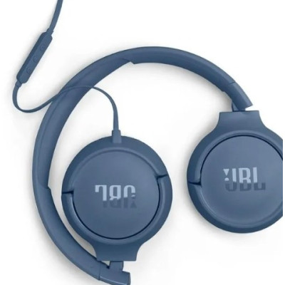 JBL Tune 520C Wired On-Ear Headphones With USB-C, Blue