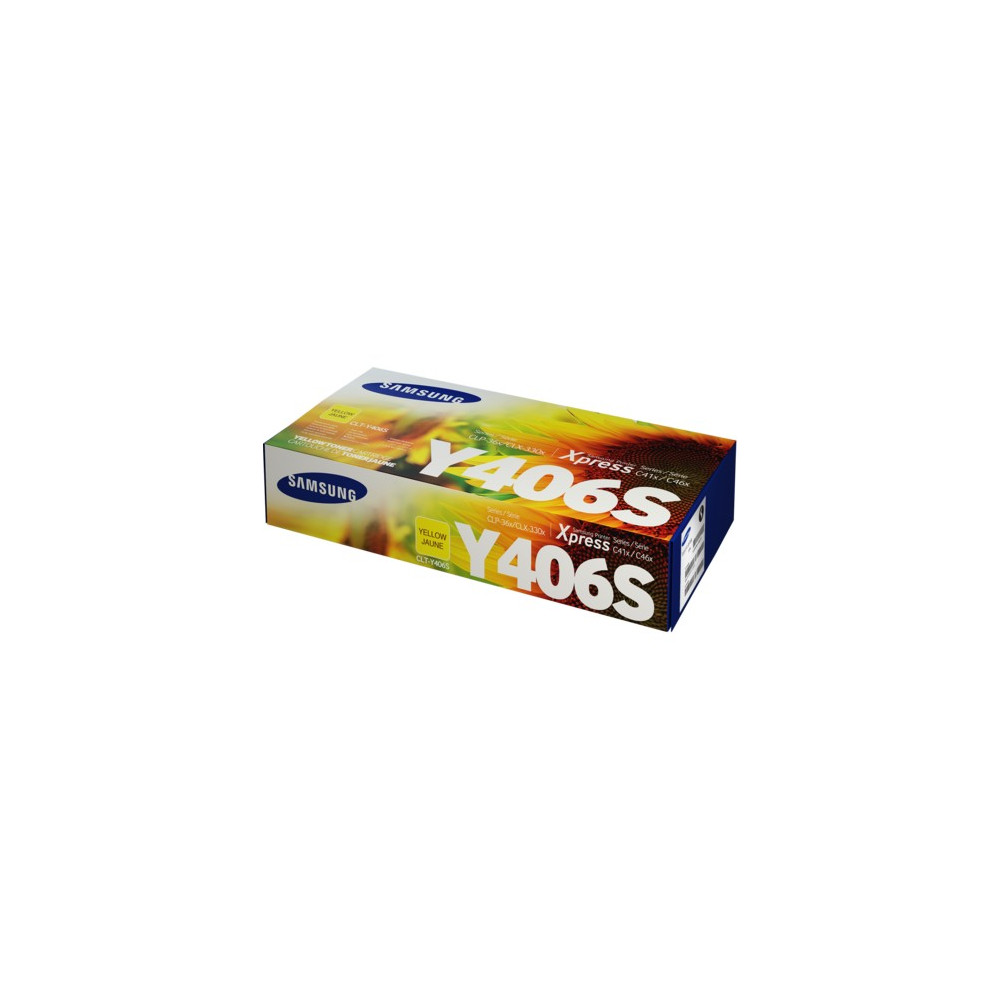 Samsung CLT-Y406S Yellow Toner Cartridge